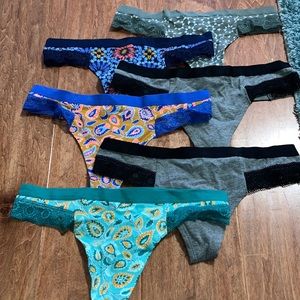 Aerie Cotton Thong Underwear